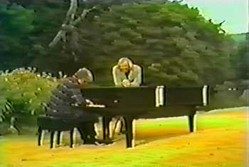Richard Harris singing with Bacharach on the piano